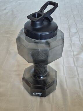 ROVE Black Dumbbell  Water Bottle 78oz - 2.3L